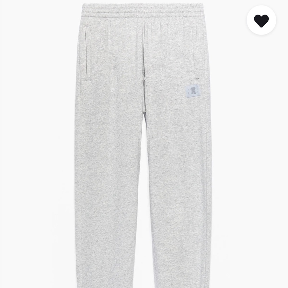 Savage X Fenty Platinum Grey Oversized Xssential Rolled Cuff Jogger Sweatpants - Picture 6 of 16